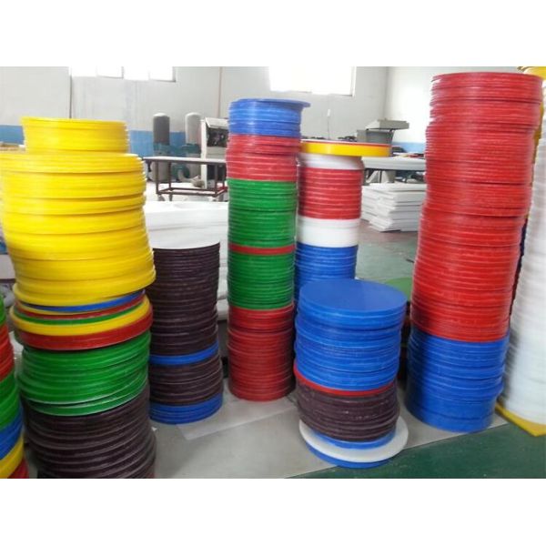 Round Carving Custom Personalised Kitchen HDPE Plastic Chopping Boards For Cheese