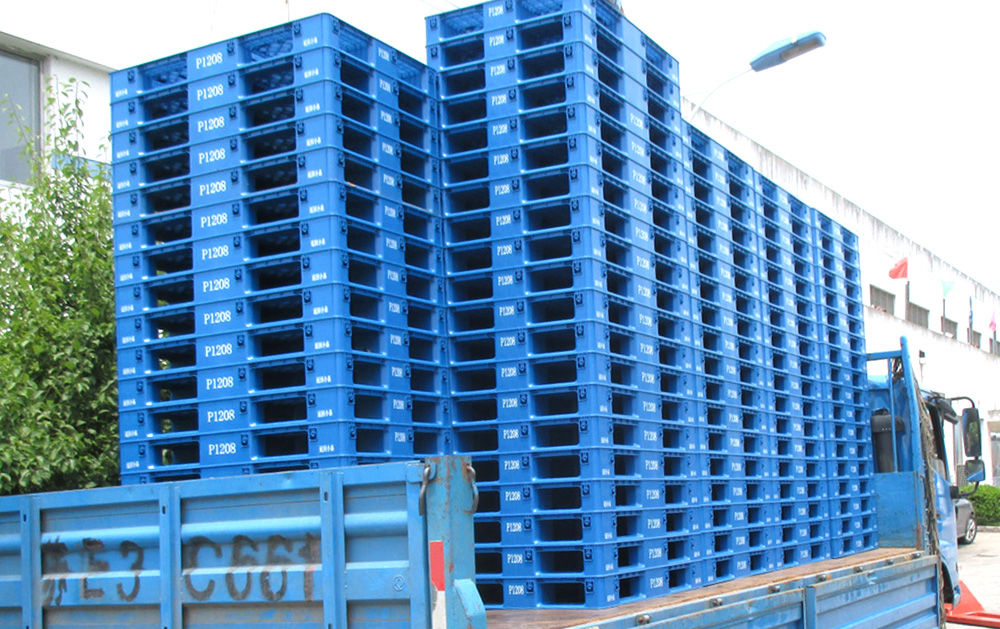 Тяжелые промышленные пластиковые поддоны для сбора грузов, грузоподъемность 4Т и 1Т