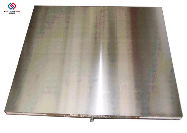350 C Hydraulic Electric Heated Platens Polymer Composite Films Plates Forming