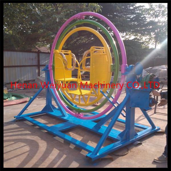 ISO, CE, TUV, BV certification human gyroscope 2seats  virtual reality simulation rides for sale