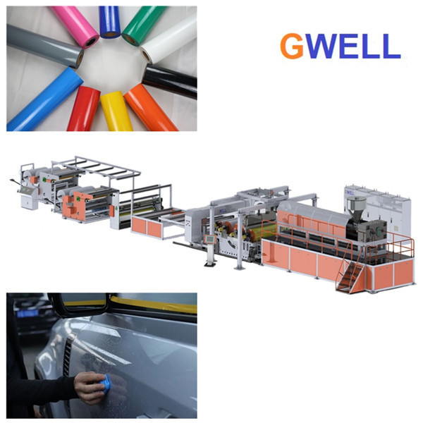 TPU Cast Film Extrusion Line TPU Double Film Making Machine Single Screw Extruder