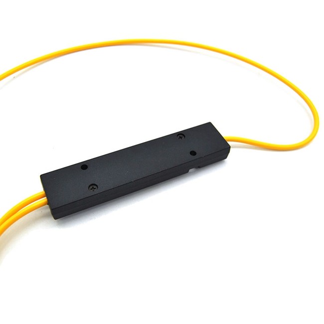 Sc Apc Splitter 1x2 оптического волокна PLC ABS с низкой возвращенной потерей