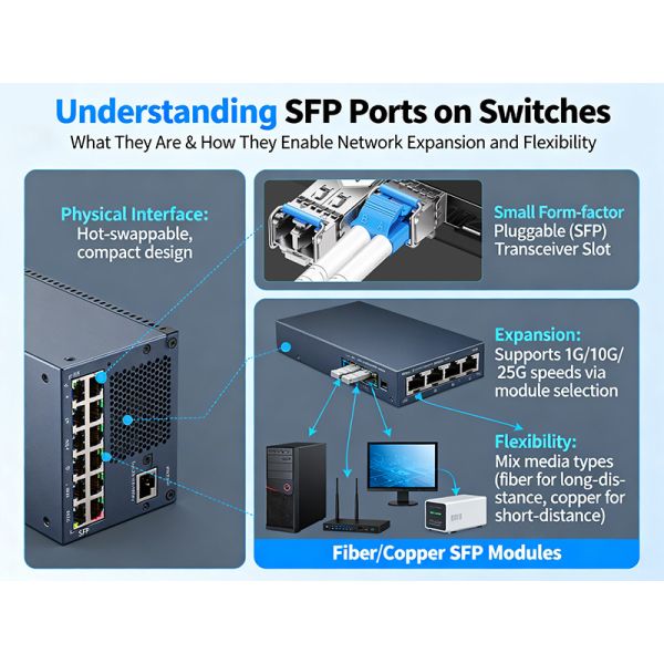 10G SR 850nm 300m Duplex LC Fiber SFP Transceivers Modules