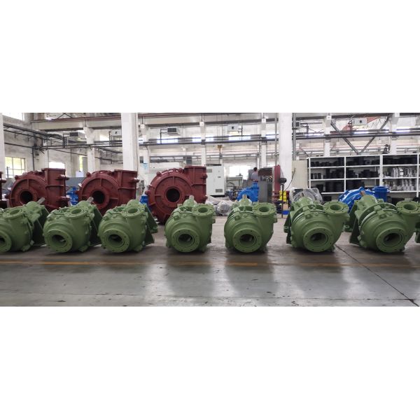 Heavy Duty Slurry Pump High Solids Rubber Lined Centrifugal Pump