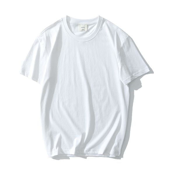 Men'S 100% Cotton 210gsm Blank T Shirts Short Sleeve Compressed