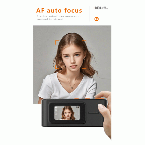 High definition vintage pocket camera vlog or party pocket camera for taking picture and print