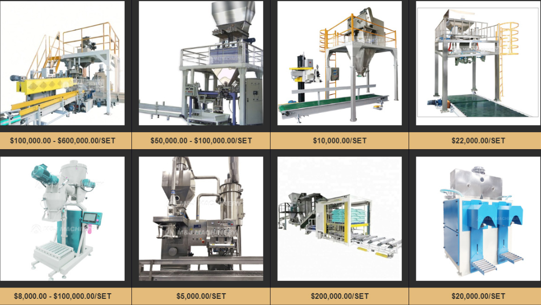 5-10kg Flour Packaging Machine for Avocado Fertilizer Powder Driven Type Electric
