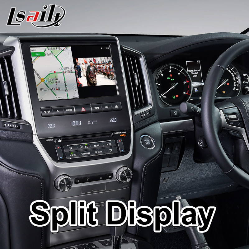 Lsailt Android Мультимедийный видеоинтерфейс для 2016-2021 Toyota Land Cruiser LC 200 GXL VX VXR VX-R Sahara LC200