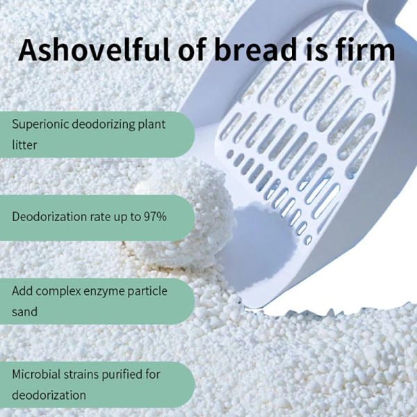 Fast Delivery Natural Dust-Free Biodegradable Instant Clumping Eco-Friendly Plant-Based Cassava Cat Litter