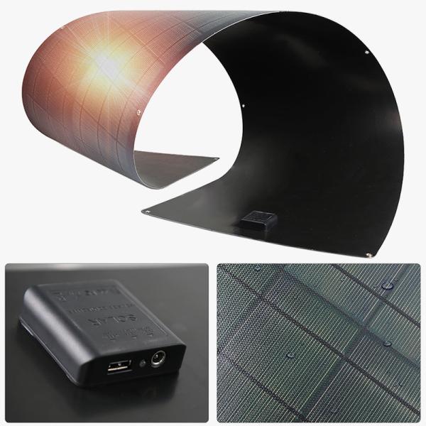 Épaisseur 20 mm Panneau solaire portable flexible 460W 470W 480W 490W 500W 510W Pour le camping voiture de camping