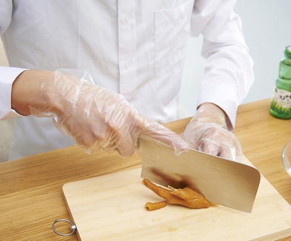 Dust - Proof Polyethylene Disposable Gloves / Xxl Food Service Gloves