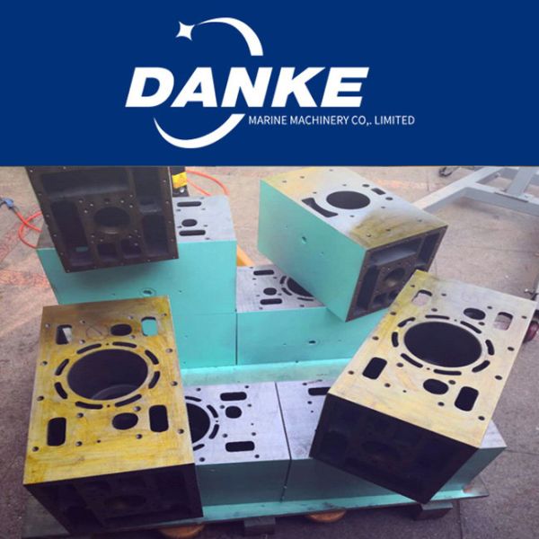 TANABE H-264 Cylinder Block S4-8424-45 Marine Air Compressor Parts