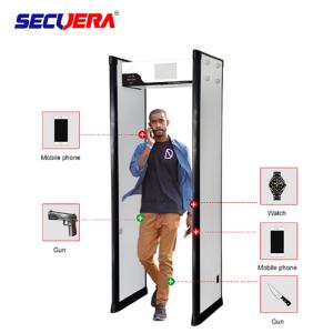 Poids léger du détecteur de métaux de cadre de porte 40KG Grosee pour des halls