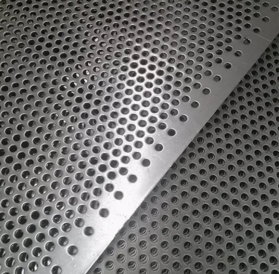 Round Hole Perforated Metal Mesh Stainless Steel Punching Mesh