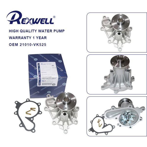 21010-VK525 B1010-VK525 21010-5X00B 21010-EB70A 21010-EB325 GWN-84A Engine Water Pump for Nissan NP300 D40 Pickup D22 YD25 Cabstar F24M