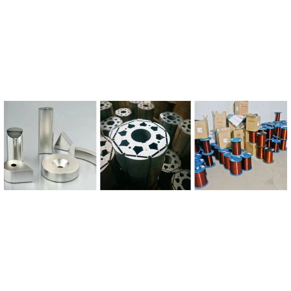 Permanent Magnet Low Voltage Synchronous Motor(PMSM) HCP series(1.5~11KW)