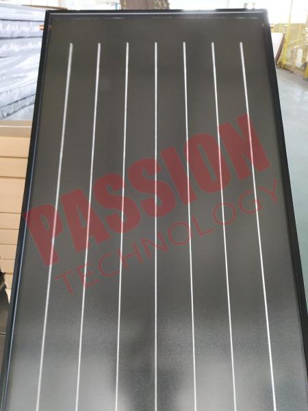 Black Chrome Flat Collector Black Coating Flat Panel Blue Titanium Flat Plate Solar Water Heater Hotel Solar Heating