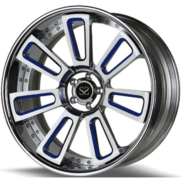 22 inch TUV Standard BMW M4 21inch 2-piece Forged Wheels 5x112