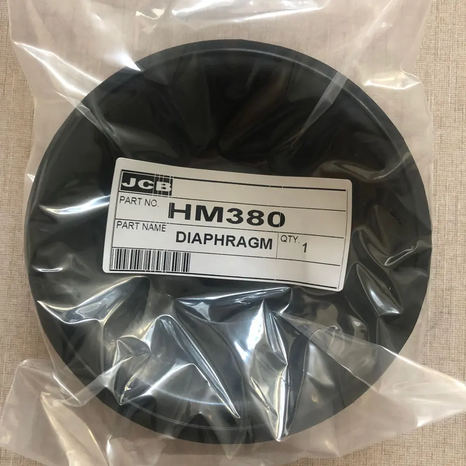 Matériau principal Diaphragme en caoutchouc pour débrancheur hydraulique de pelleteuse Supporté OEM/ODM