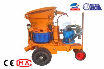Máquina de pulverização concreta pneumática da máquina do Shotcrete da mistura seca de motor de ar