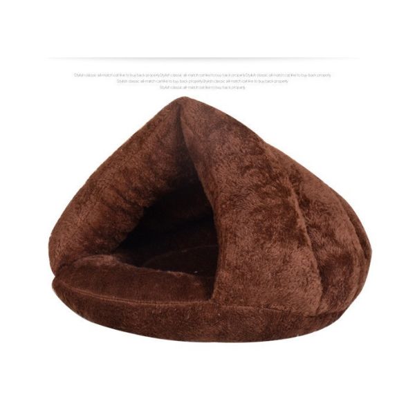 Поставки любимца тапочек зимы дома любимца дома собаки кровати кота треугольника теплые Semi закрытые