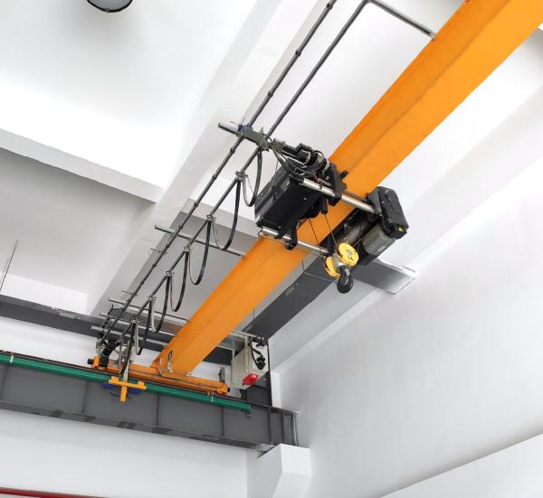 HD Model Low Headroom Electric Single Girder Overhead Crane European Standard