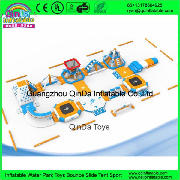 Giant inflatable water park/Summer games for adult/used water park slides for sale