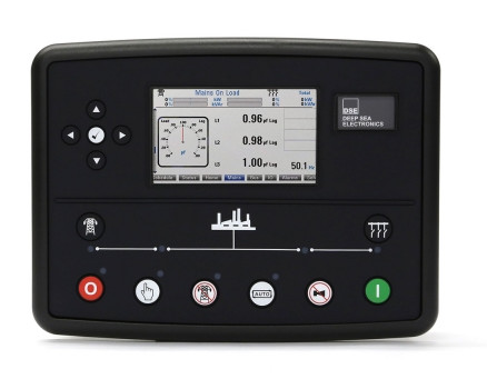Graphical Colour Generator Auto Start Controller , Display Generator Display Panel