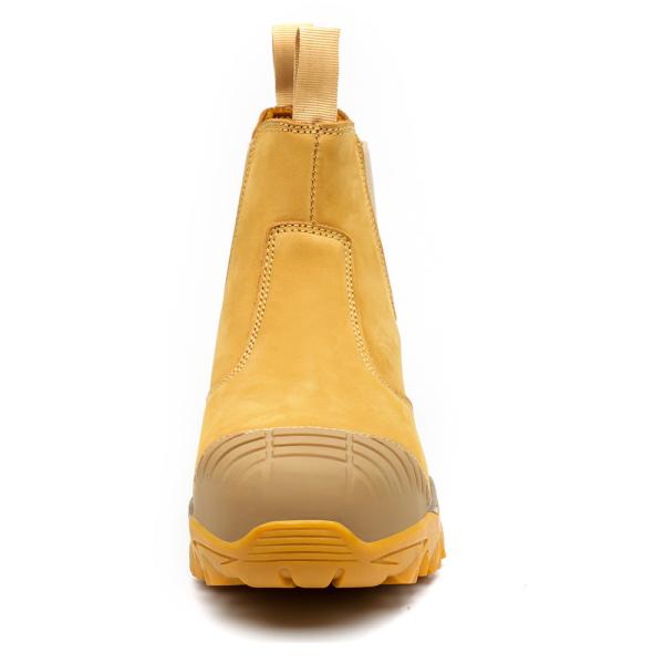 OEM Microfiber Leather Safety Boots  Steel Toe Kevlar Safety Shoes EVA Sole Work Shoes Security Work Boots