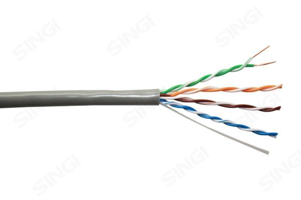 Indoor Outdoor Cat5e UTP/FTP 305m 1000ft LAN Cable for Seamless Network Connection