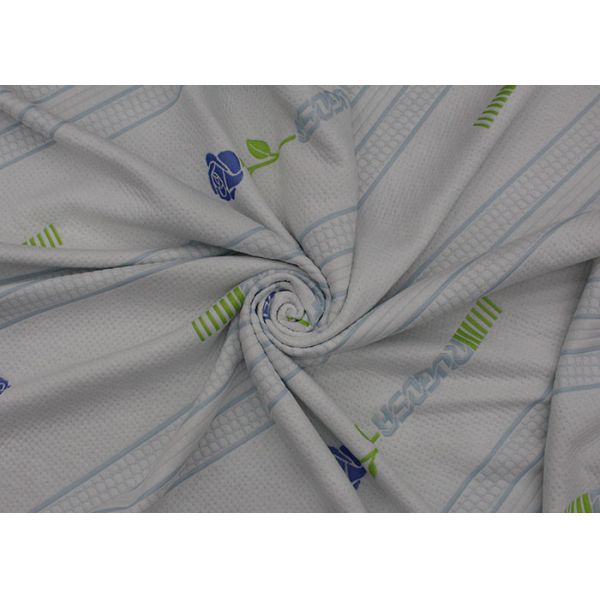 Jacquard Cotton Air Layer Mattress Latex Pillow Fabric Tear Resistant