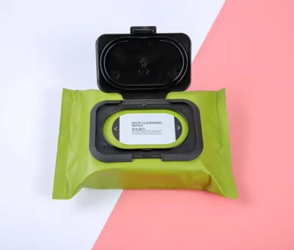 Remover de maquiagem de abacate toalhas orgânicas de limpeza facial toalhas de maquiagem de olhos para pele sensível
