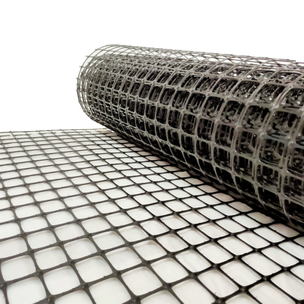 Высокопрочный двухосный Geotextile Geogrid PP полипропилена для дорог гравия