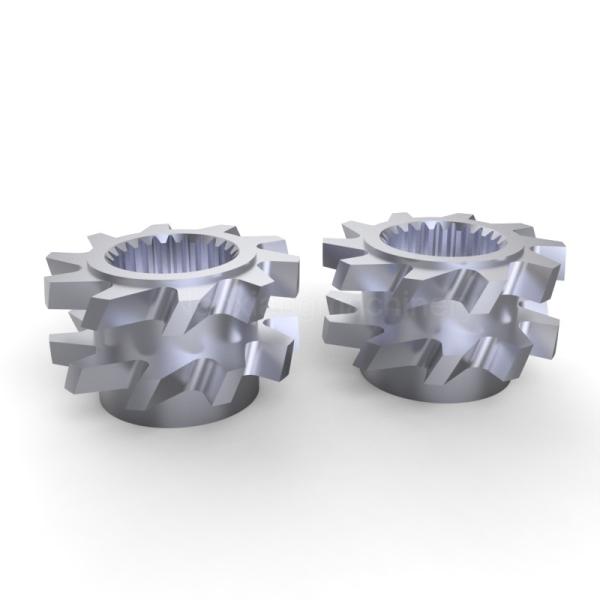 Corrosion Resistant Toothed Mixing Elements Stainless Steel  For Industrial