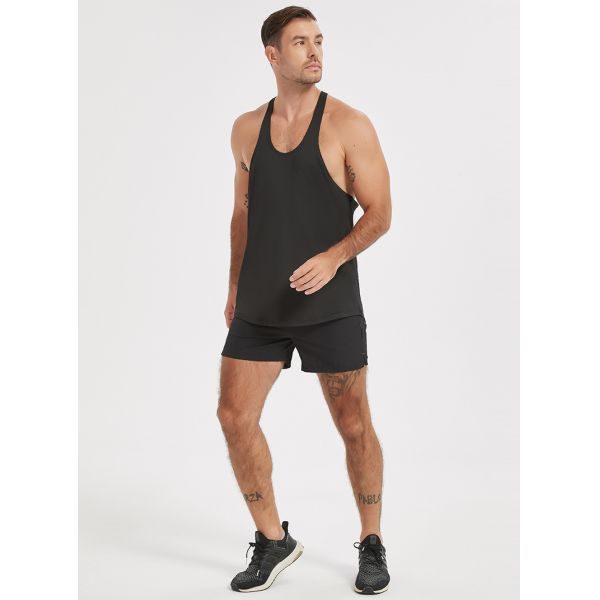 XMAMLON Custom Gym T-Shirt Vests for Men's Graphic Tshirt Sleeveless Tank Top Cotton