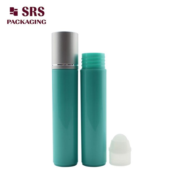 35ml Refillable Green RPP Series Plastic Roll On Bottle for Deodorant Lotion