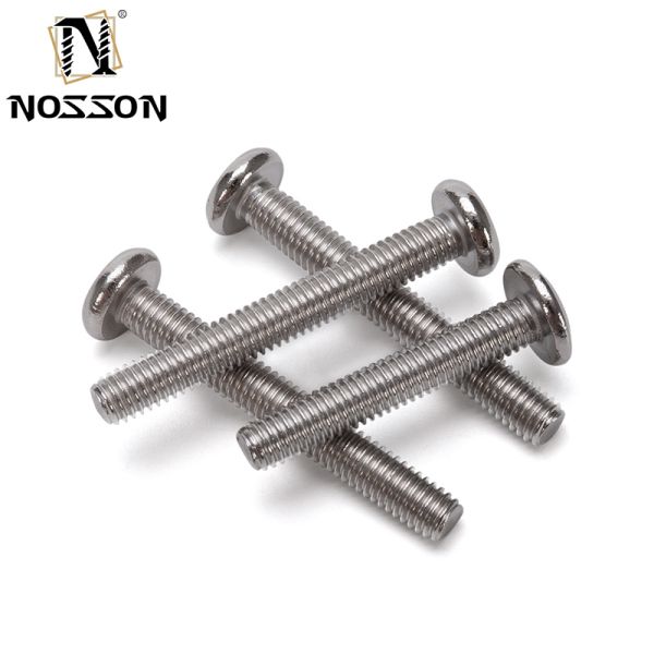 Metric Grade 8.8 A2-50 M6 Stainless Steel 304 Flat Hex Socket Head Male and Female Chicago Screws with Nut DIN Standard