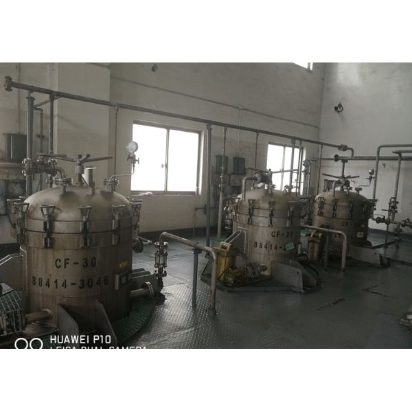 High Efficiency Vertical Metal Leaf Filter / Durable Vertical Plate Filter