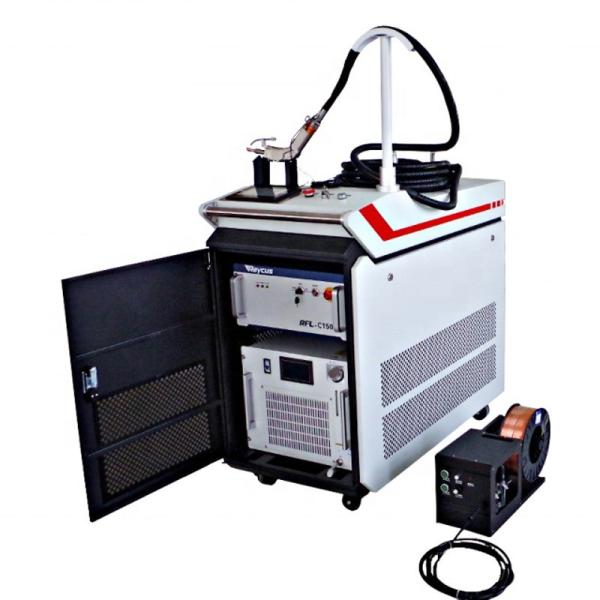 1000W 1500W Handheld Welding Machine for Welding Stainless Steel and Steel Plate Engraving Area 100mm*100mm Lightweight