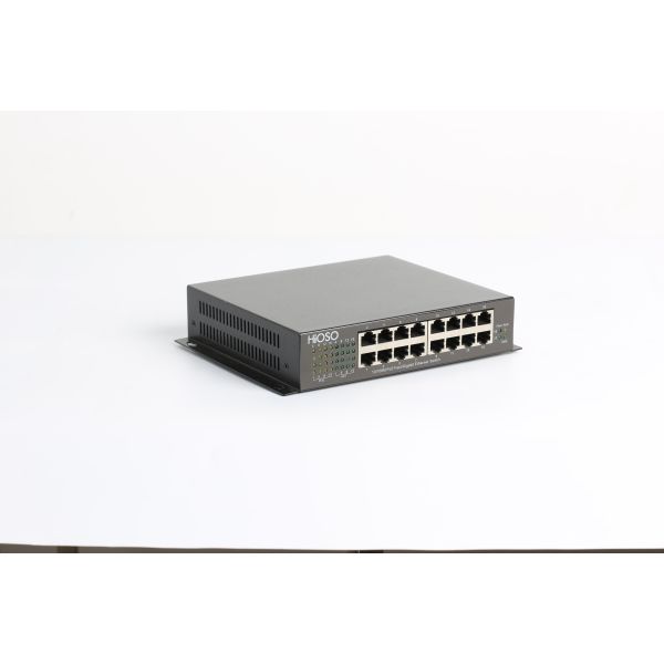 18 Ports PoE Switch 16 10/100M PoE Ports + 2 100M/1000M SFP Ports