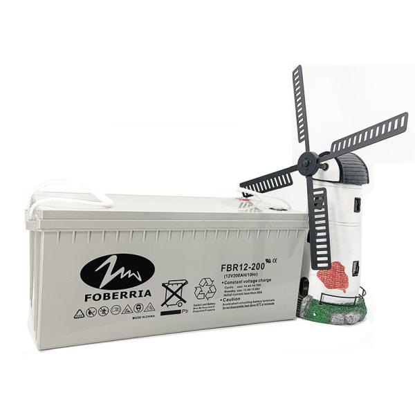 FBR Maintenance Free AGM UPS Battery Solar Valve Regulated Lead Acid Battery