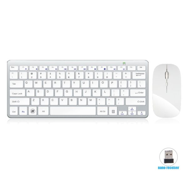 2.4G Wireless Keyboard Mouse Set , Stylish Keyboard And Mouse Combo