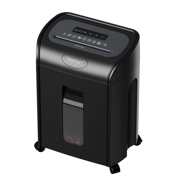 P4 15 Sheets Cross Cut Paper Shredder 18 Liter Pull-out Bin,Silent 56dB,8 Mins Shredding Time,LED Indication,Hot Selling