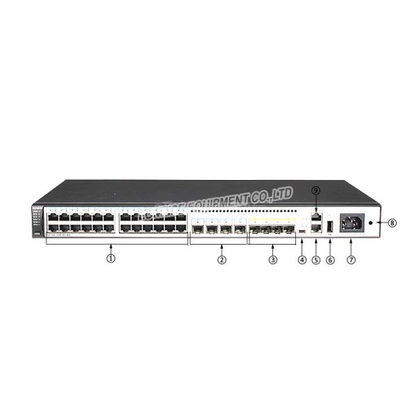 Основание-С СФП переключателя сети 24кс100/1000 С5720-32С-ЭИ-24С Хуавай, 4кс10/100/1000 основание-Т, 4кс10Гиг СФП+