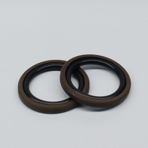 40Mpa Hydraulic Cylinder Seals PTFE Material 80 shore A 32x24.5x3.2 Brown Color
