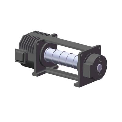 IP41 630kg Gearless Elevator Traction Machine Belt Traction Machine For Elevator