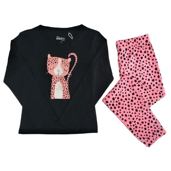 Comfortable Kids Pajamas Set for Spring Season 60% Cotton 40% Polyester Long