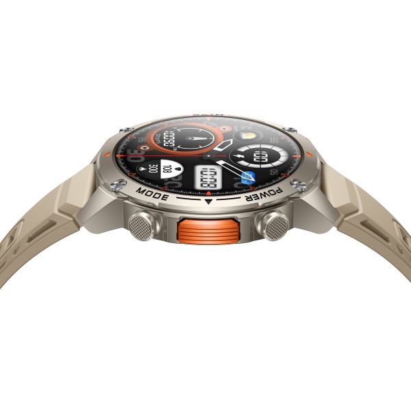 KW300 GPS Sport Smartwatch with AMOLED Display 5ATM Waterproof