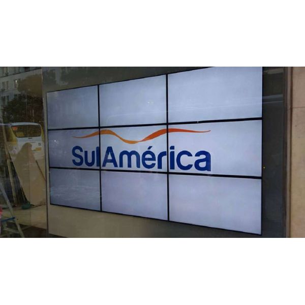 46 49 55 65 Inch 500cd/m2 150W 1920x1080 LCD Video Wall