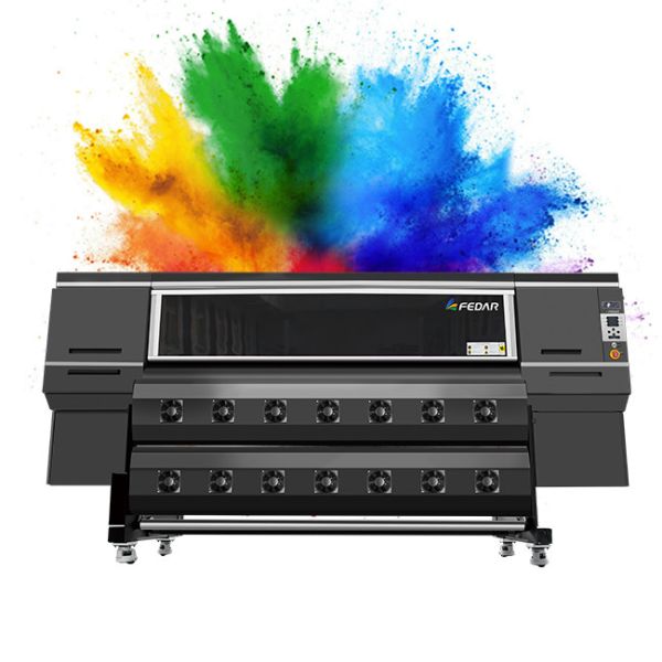 Fedar Sublimation Fabric Printing Machine 150sqm/H With Pigment Ink